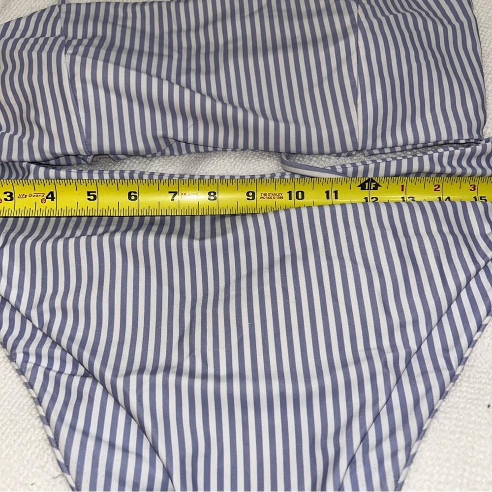 SHEIN Blue and White Striped Bikini - Picture 2 of 6